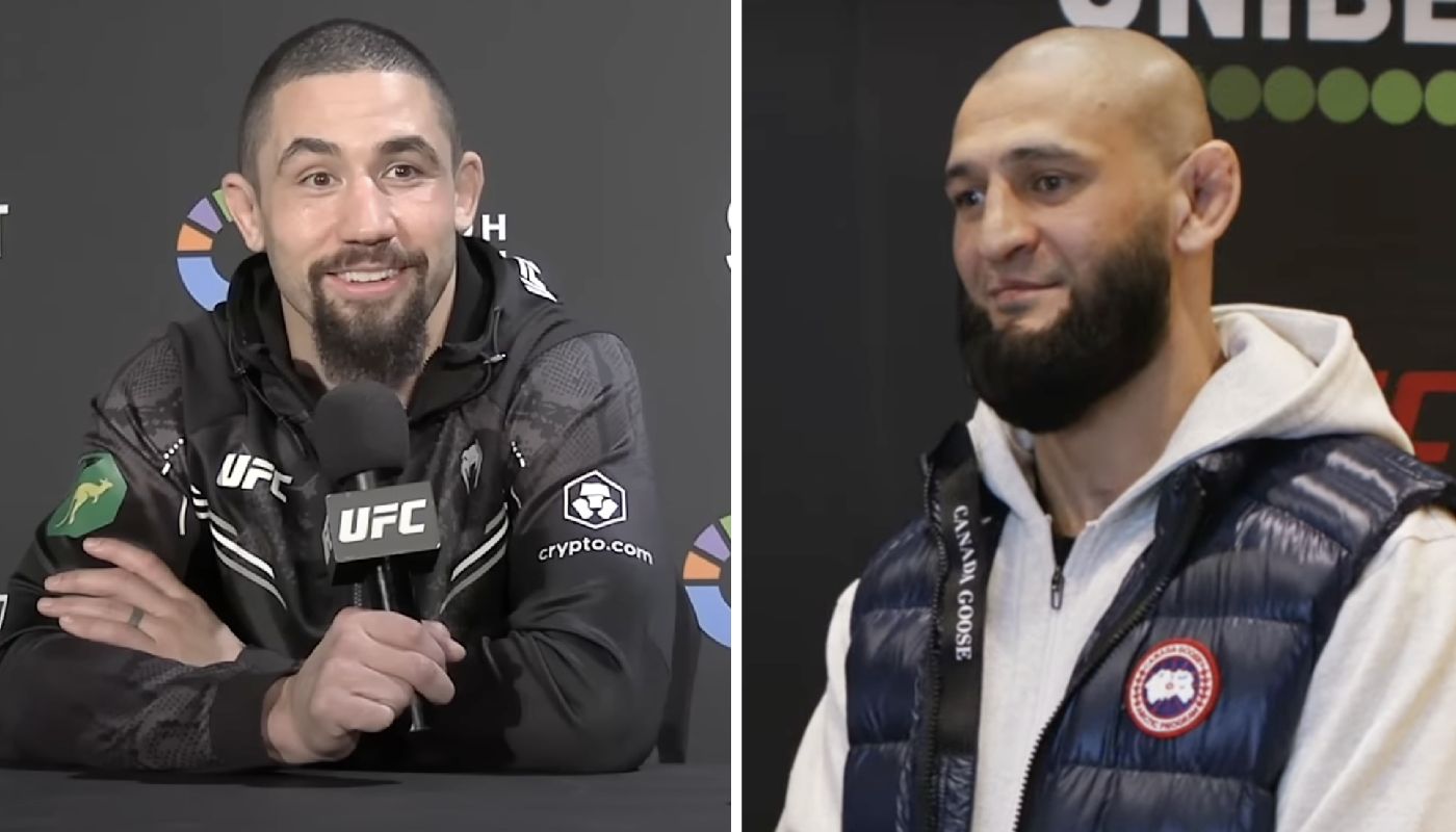 Robert Whittaker et Khamzat Chimaev, deux monstres des poids moyens à l'UFC