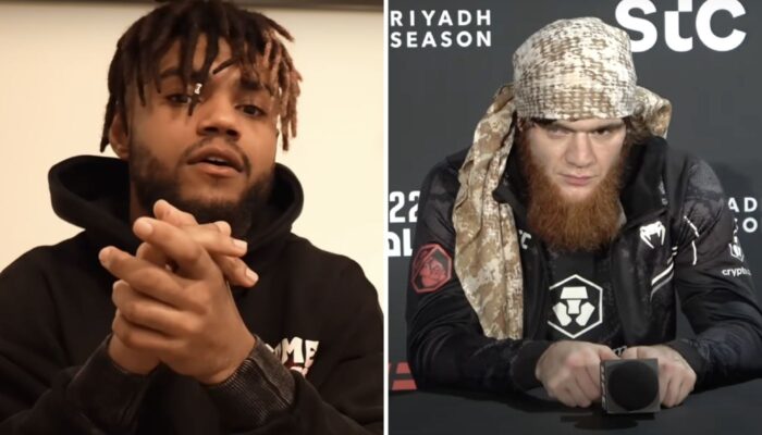 Morgan Charrière, Français de l'UFC, et la star Sharaputdin Magomedov