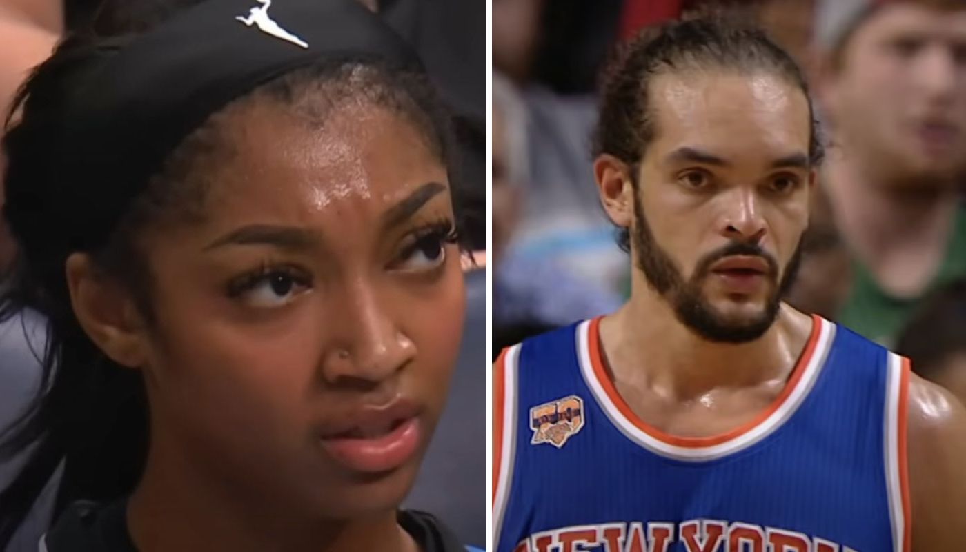 WNBA Angel Reese et Joakim Noah