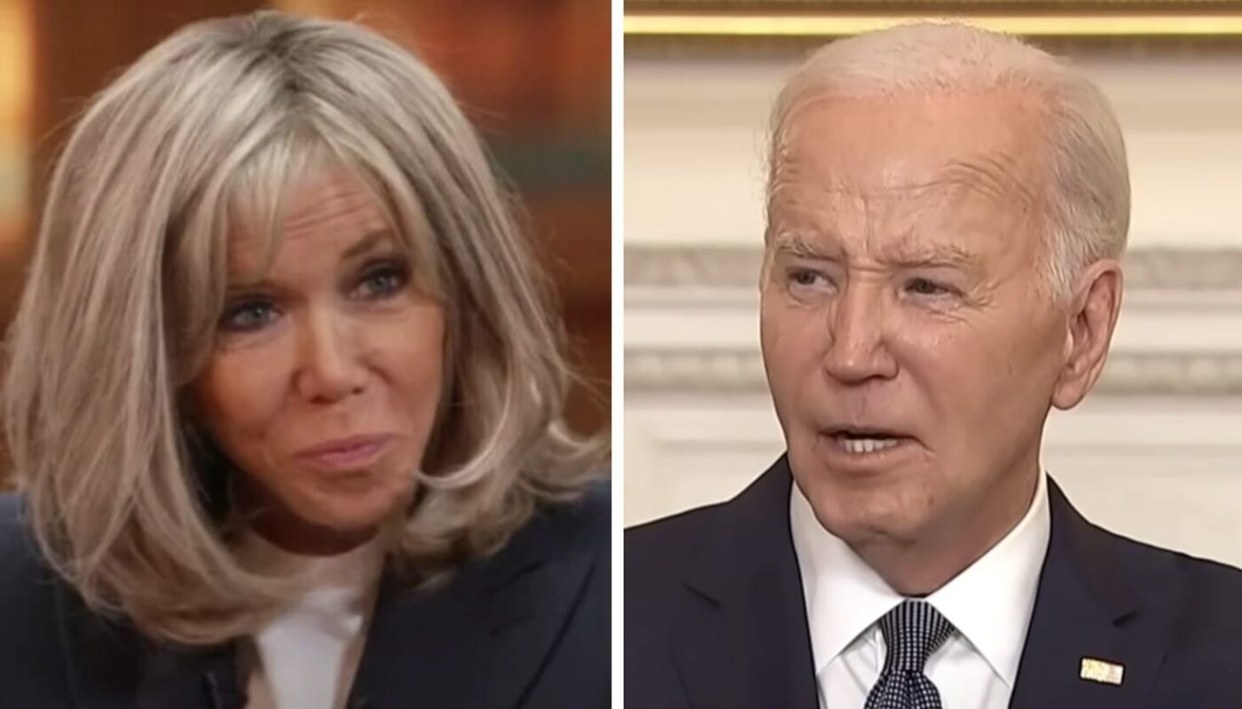 Brigitte Macron et Joe Biden
