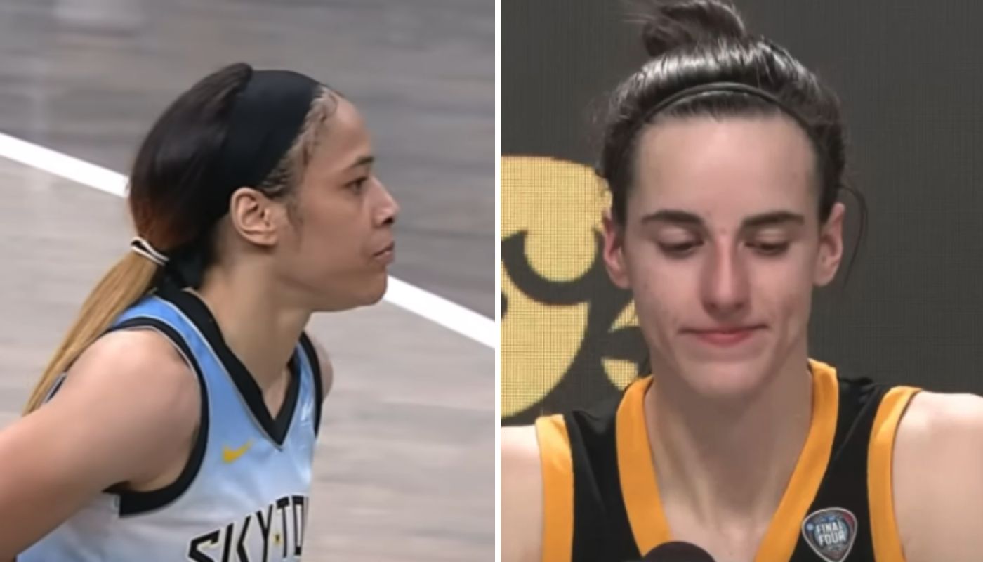 Chennedy Carter et Caitlin Clark