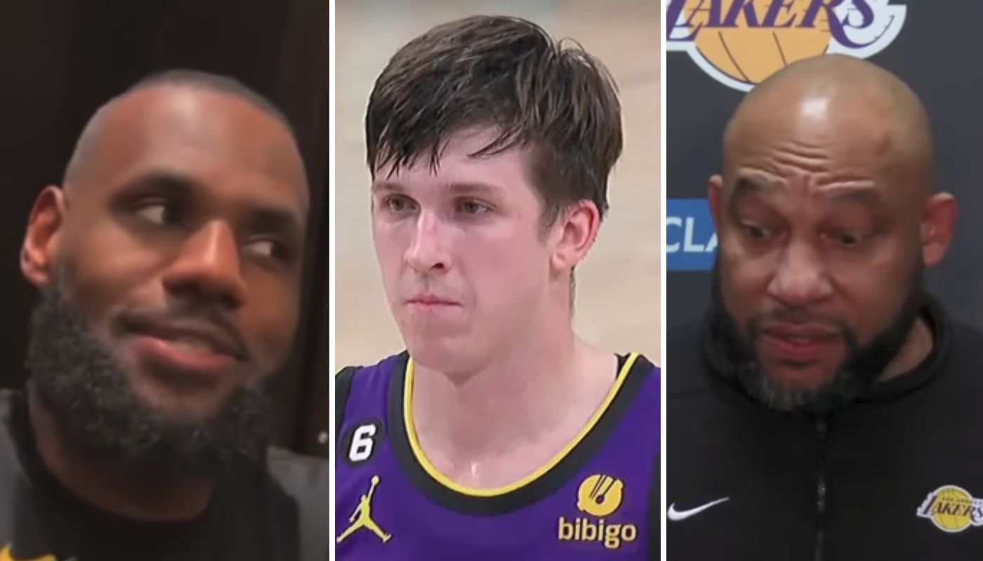 LeBron James, Austin Reaves et Darvin Ham
