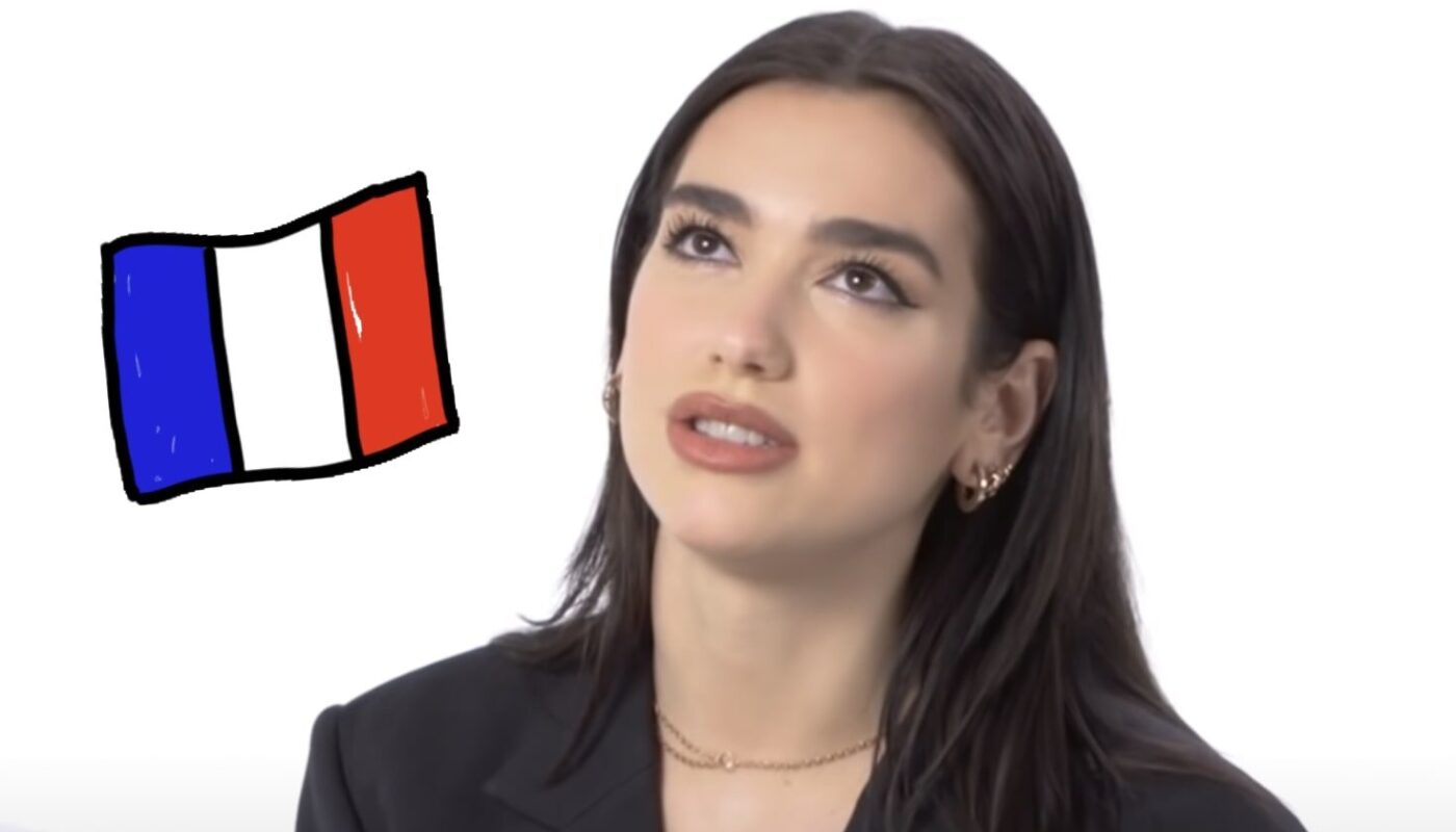 Dua Lipa évoque la France