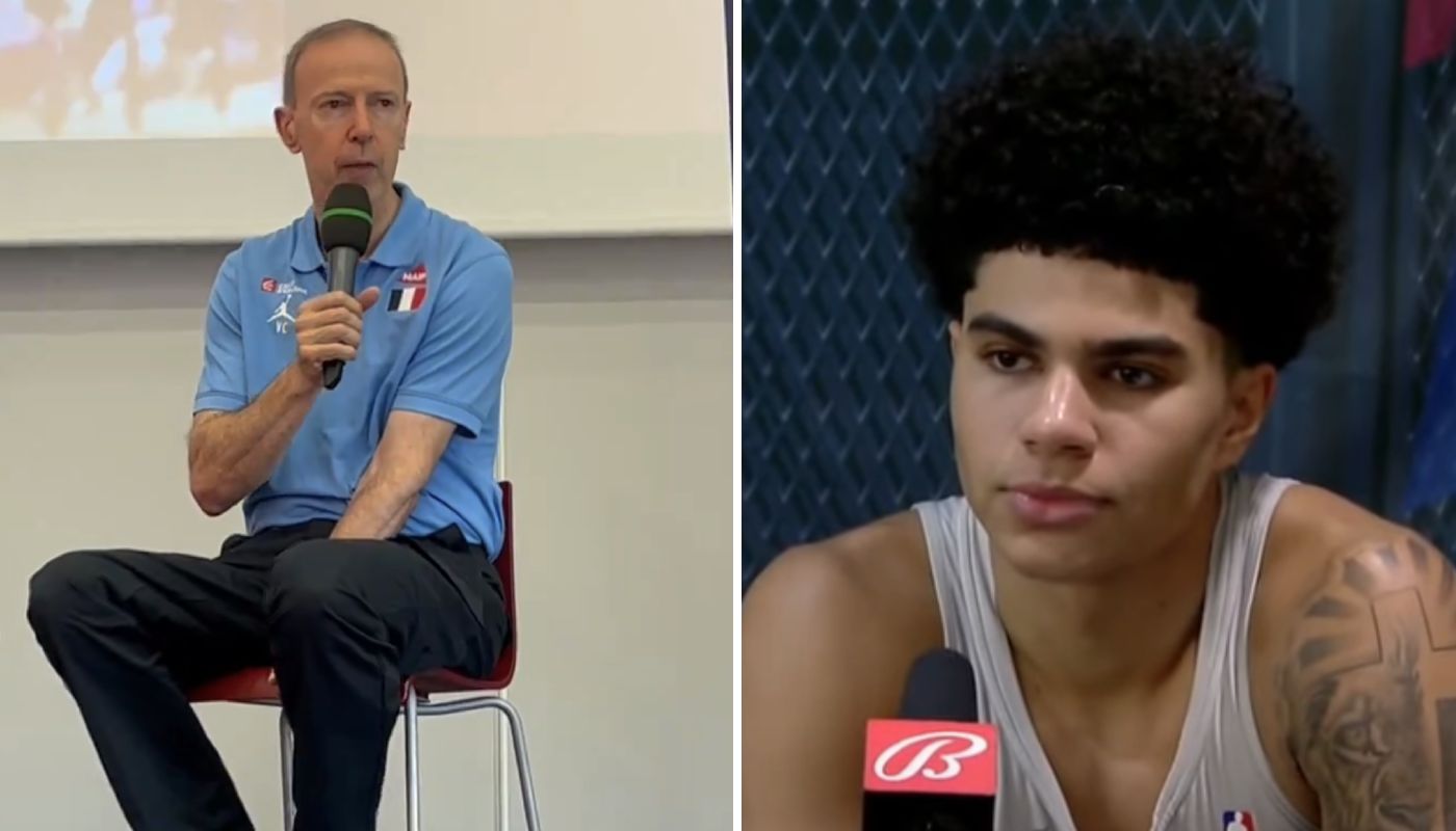 EDF Vincent Collet et Killian Hayes