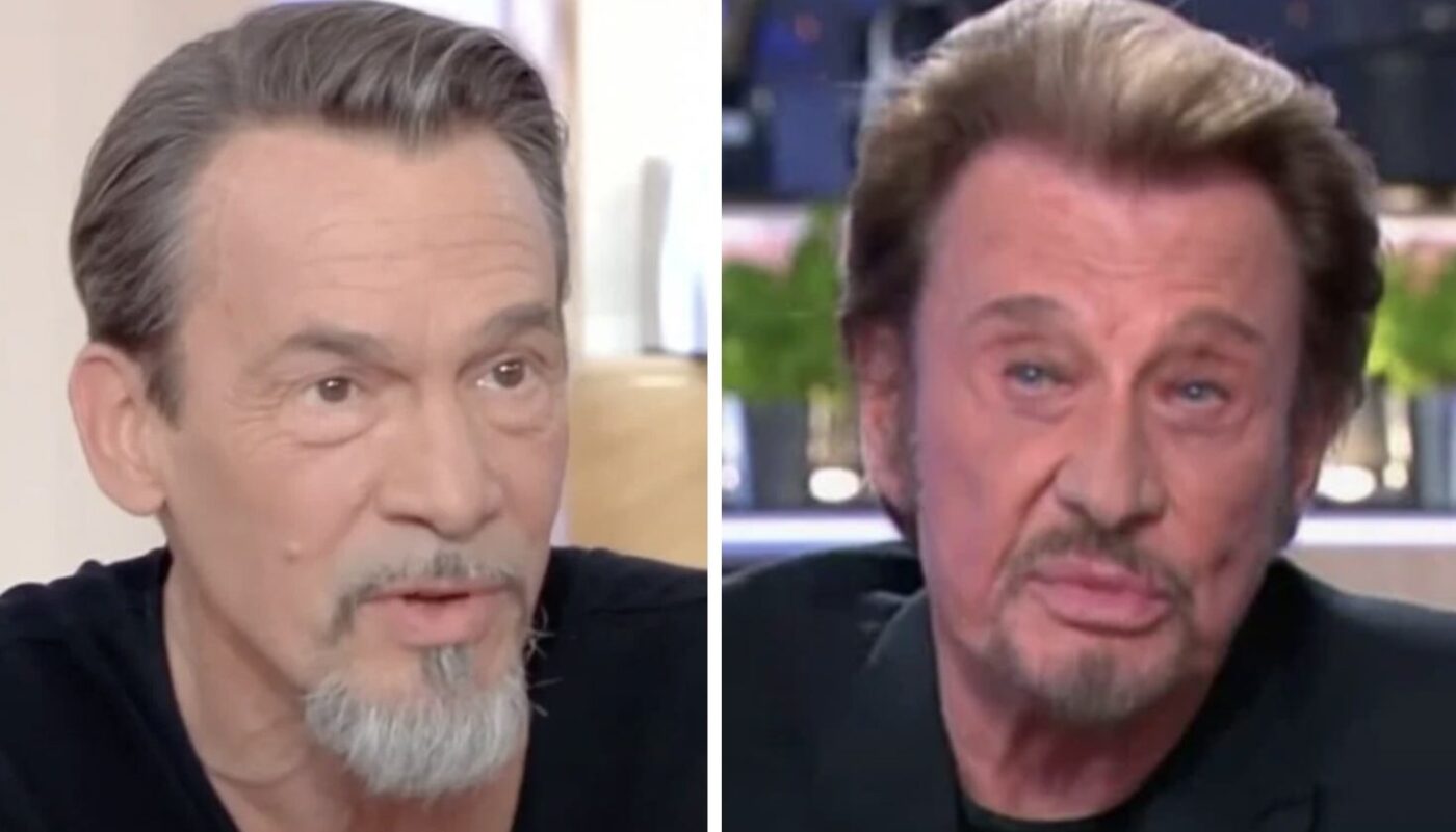 Florent Pagny et Johnny Hallyday