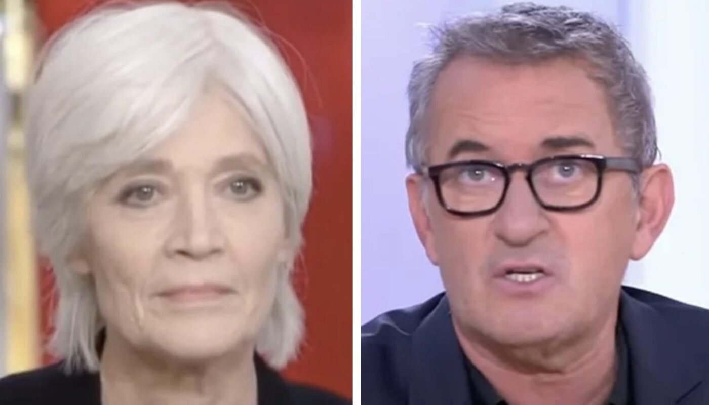 Françoise Hardy et Christophe Dechavanne
