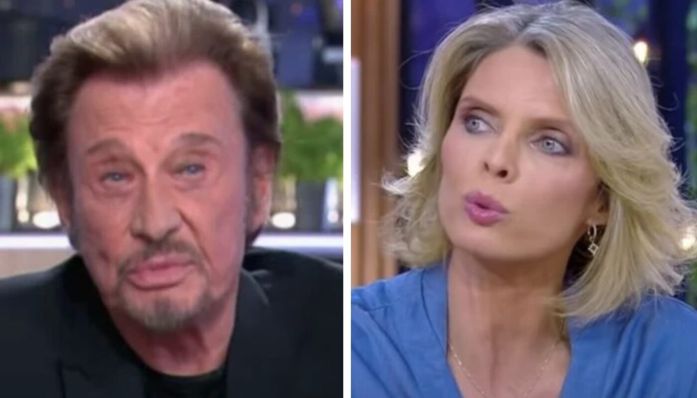 Johnny Hallyday et Sylvie Tellier