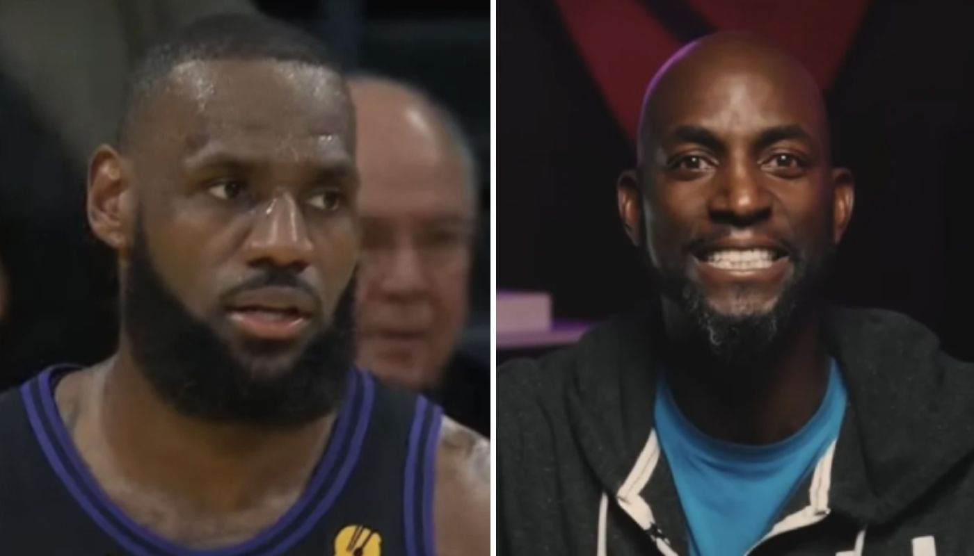 LeBron James et Kevin Garnett