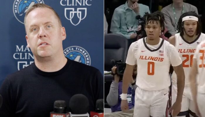 NBA Tim Connelly et Terrence Shannon Jr.
