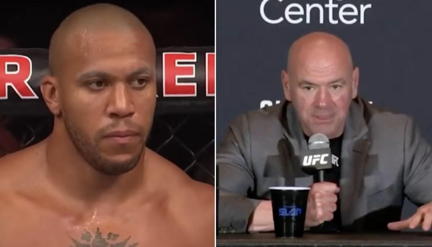 UFC Ciryl Gane et Dana White