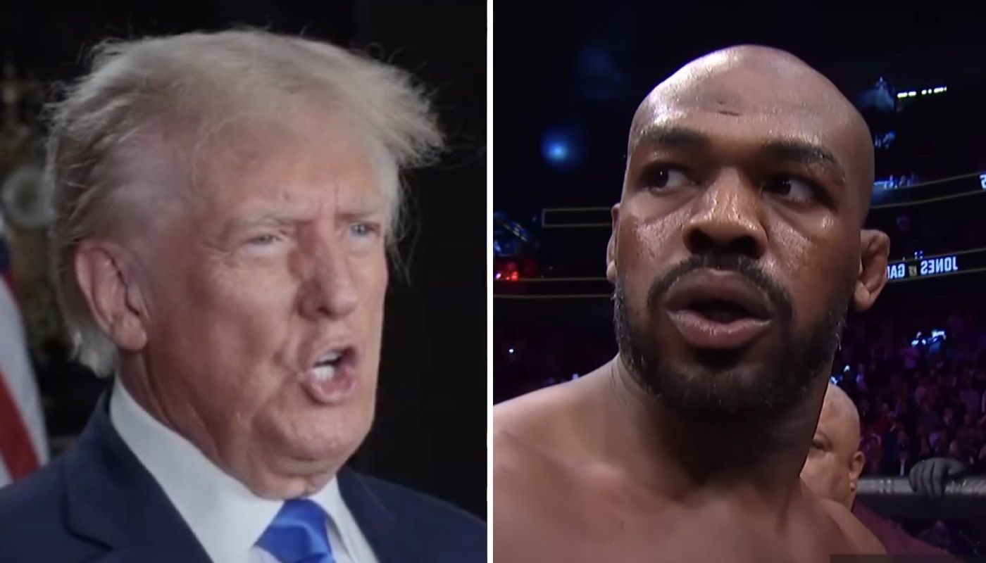 UFC Donald Trump et Jon Jones