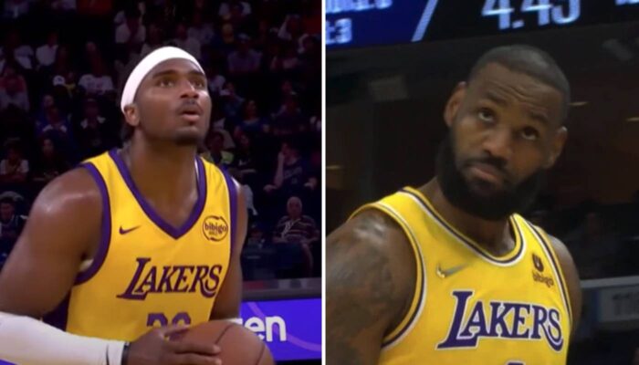 Blake Hinson, nouvelle recrue des Lakers et LeBron James
