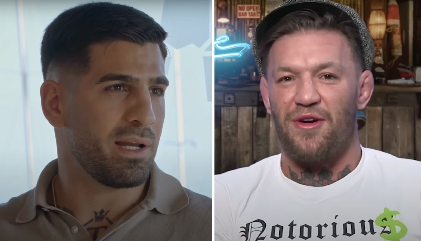 Conor McGregor, légende de l'UFC et le champion espagnol Ilia Topuria