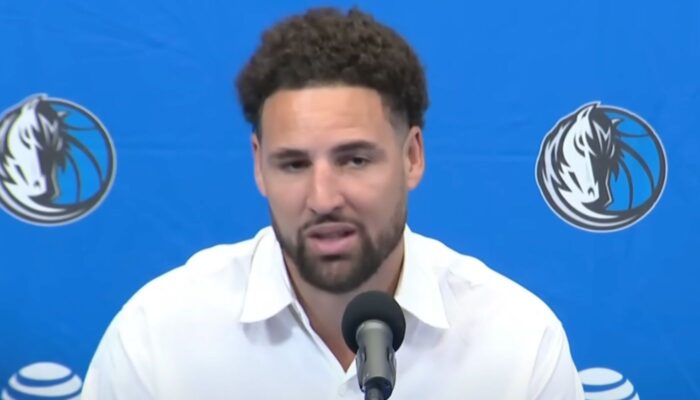 La star NBA des Dallas Mavericks, Klay Thompson