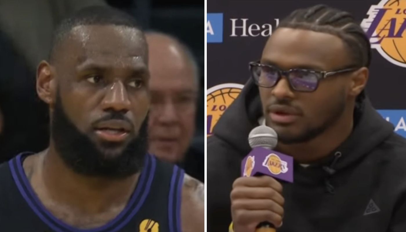 NBA LeBron et Bronny James