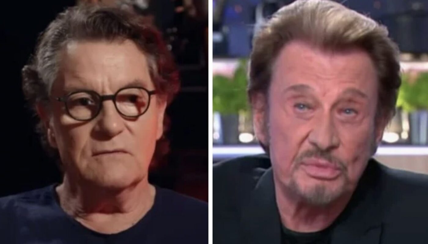 Francis Cabrel et Johnny Hallyday