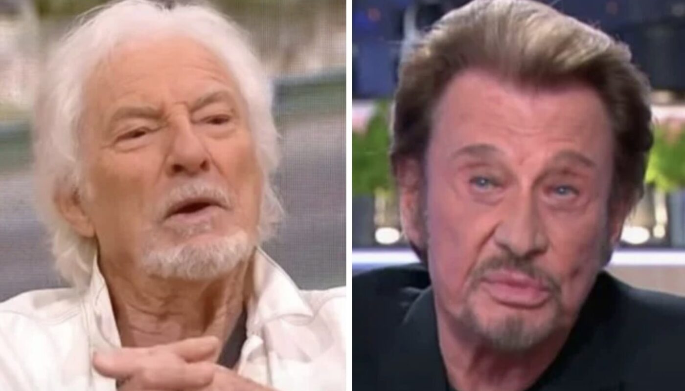 Hugues Aufray et Johnny Hallyday