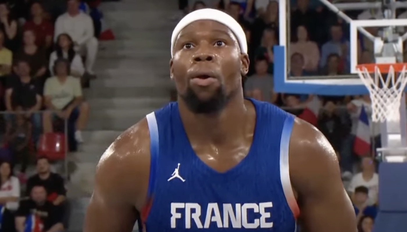 Le joueur français Guerschon Yabusele