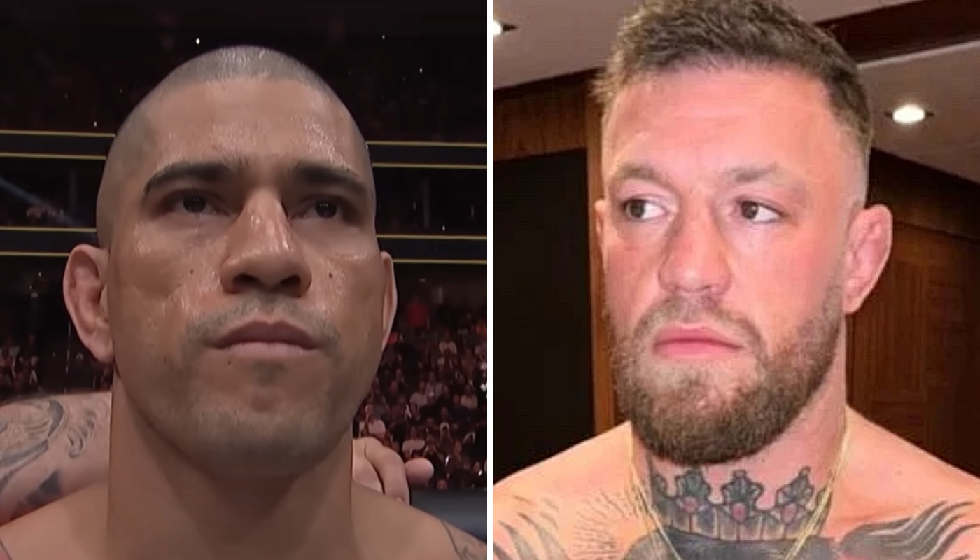 Les stars de l'UFC Alex Pereira (gauche) et Conor McGregor (droite)