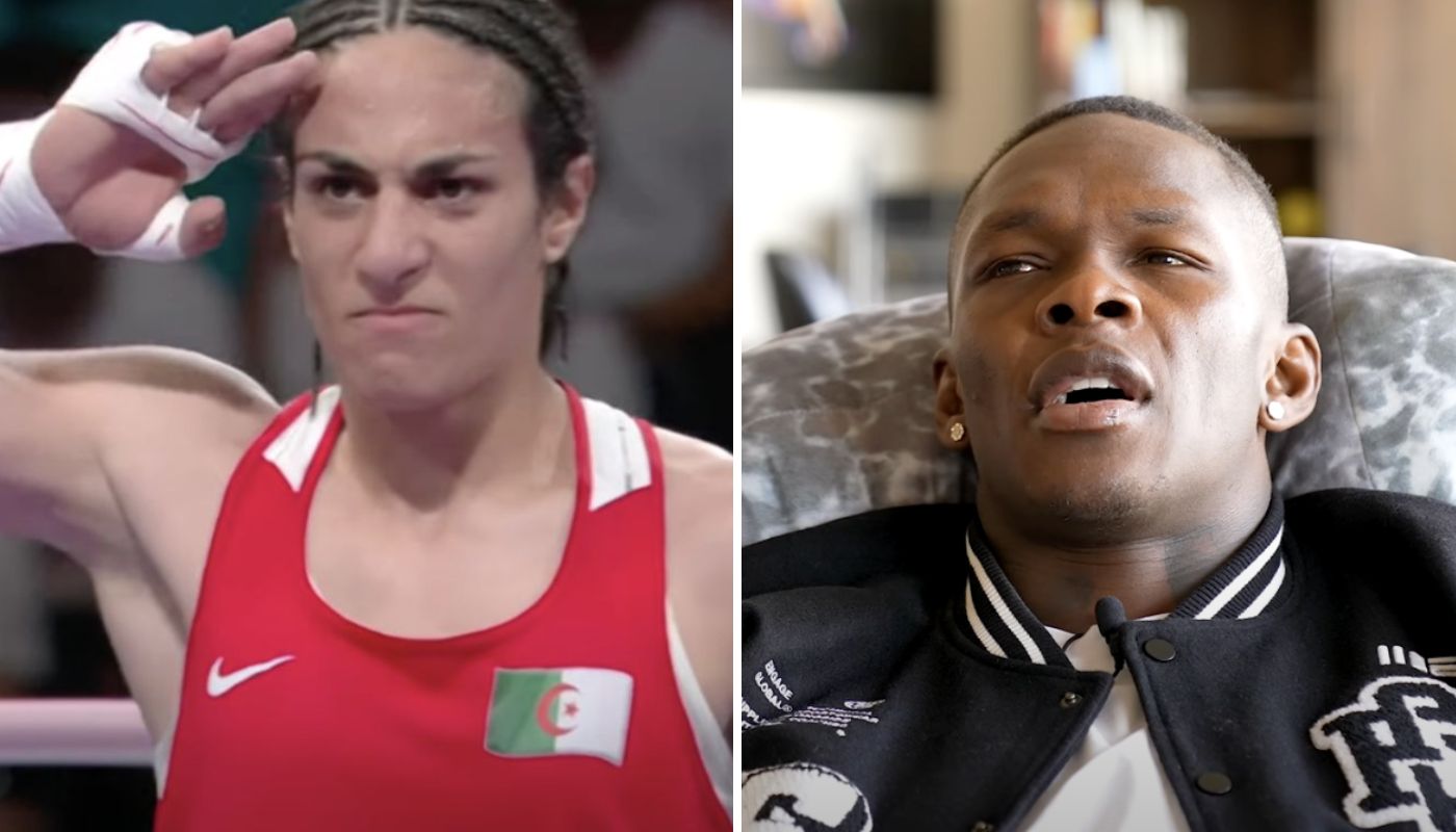 Imane Khelif et Izzy Adesanya