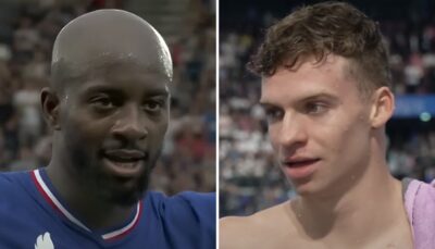 Star de l’EDF olympique, Jean-Philippe Mateta cash sur Léon Marchand : « Bon, lui, je crois qu’il…