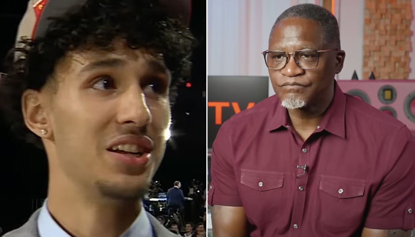 NBA Zaccharie Risacher et Dominique Wilkins