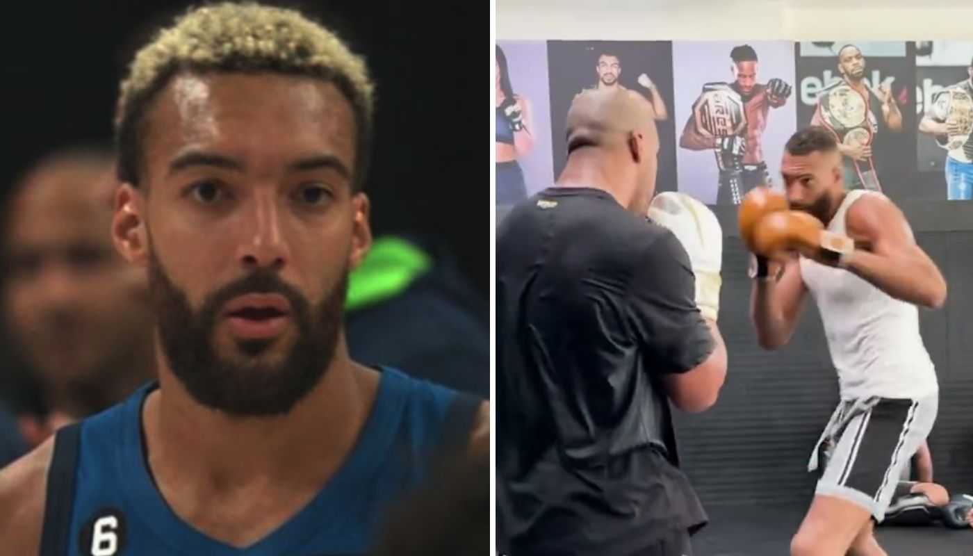 Rudy Gobert au duel avec Ciryl Gane