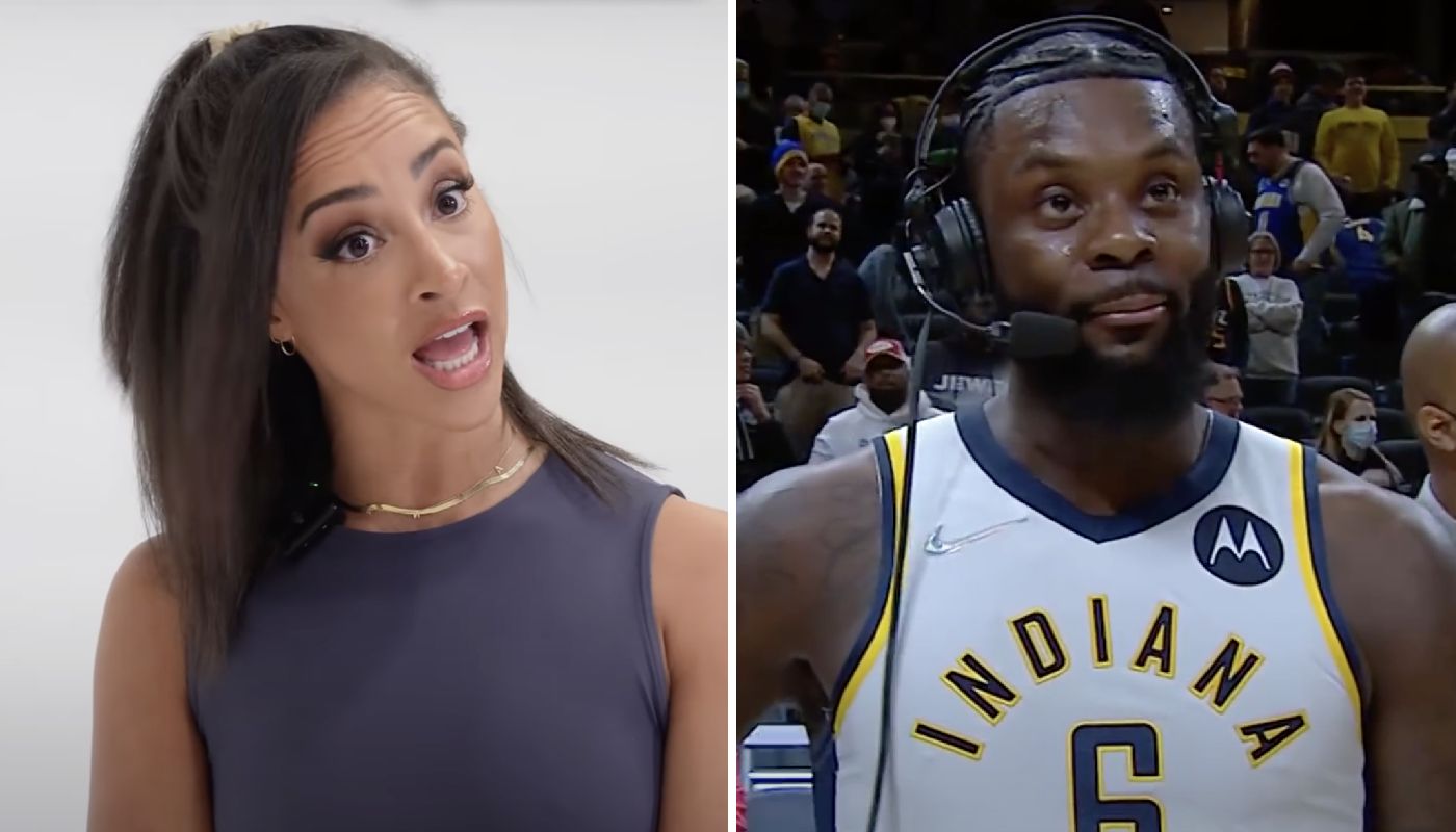 L'actrice X TReanna Trump et Lance Stephenson, ancien des Pacers en NBA