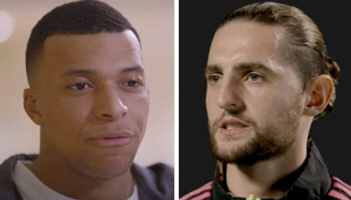 Kylian Mbappé et Adrien Rabiot