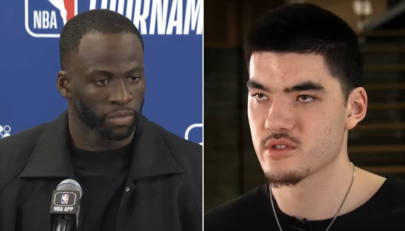 NBA Draymond Green et Zach Edey