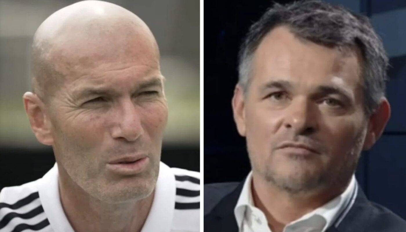 Zinédine Zidane et Willy Sagnol