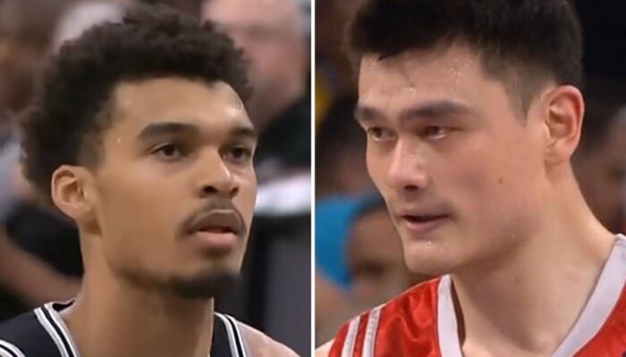 NBA Victor Wembanyama et Yao Ming