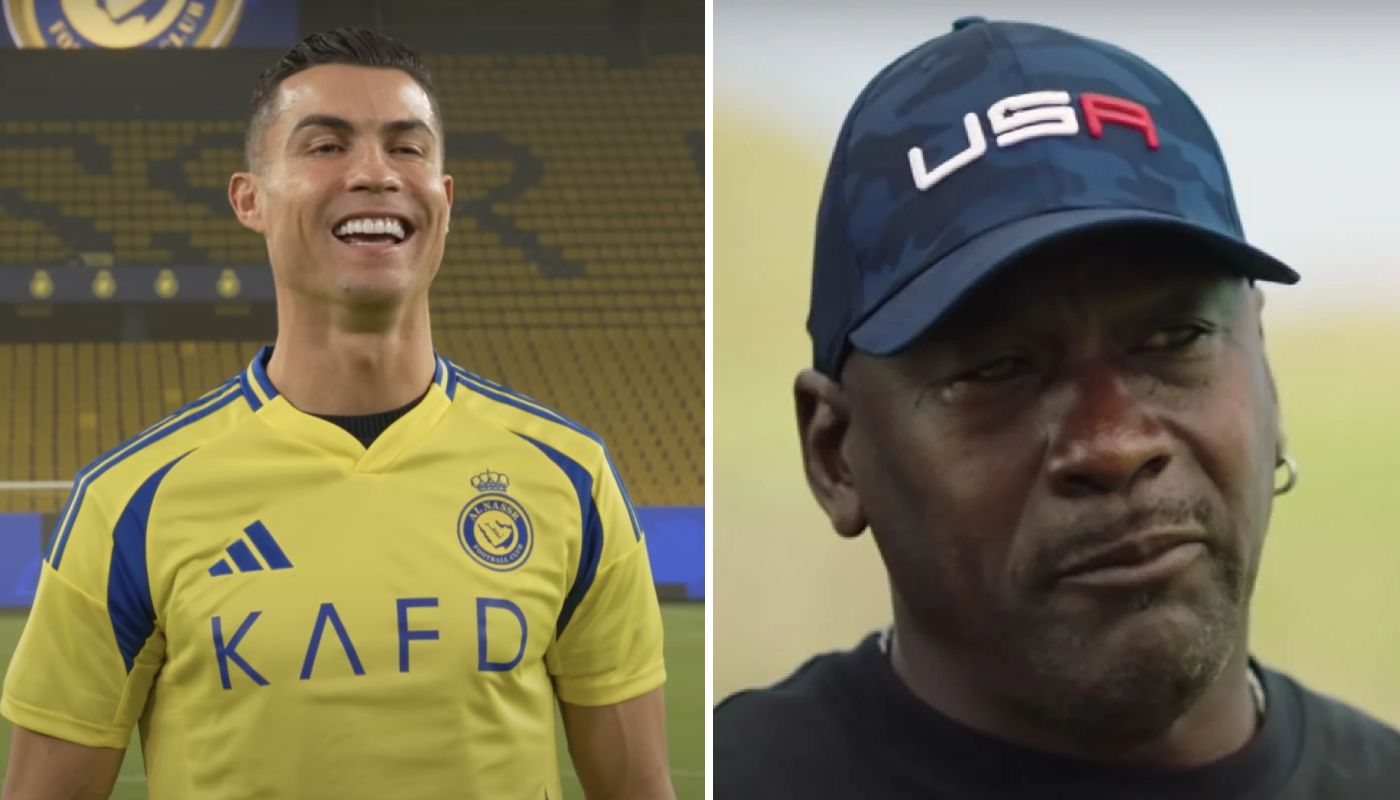 Cristiano Ronaldo et Michael Jordan, deux légendes du sport