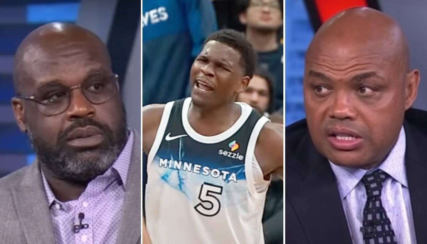 NBA Shaquille O'Neal, Anthony Edwards et Charles Barkley