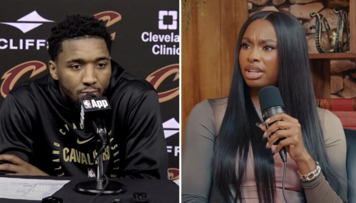 Donovan Mitchell et sa compagne Coco Jones