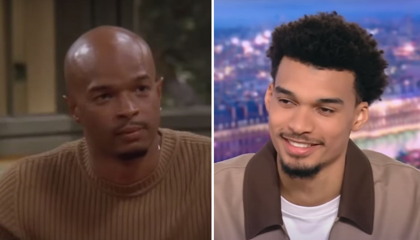 Damon Wayans, aka Michael Kyle, et Victor Wembanyama