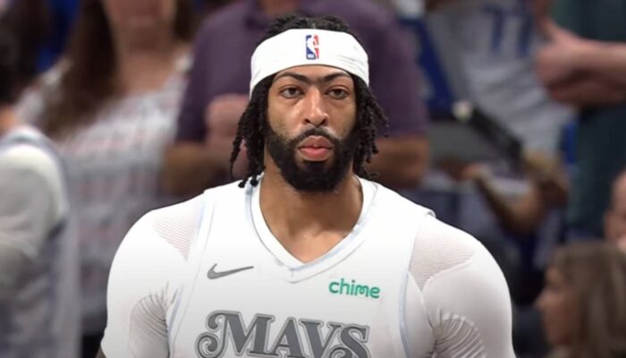 La star NBA Anthony Davis, ici sous les couleurs des Dallas Mavericks