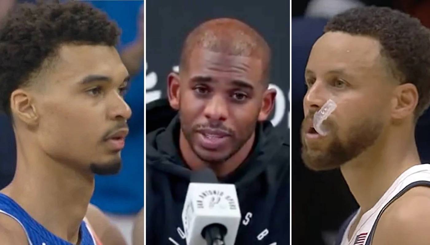 NBA Victor Wembanyama, Chris Paul et Stephen Curry