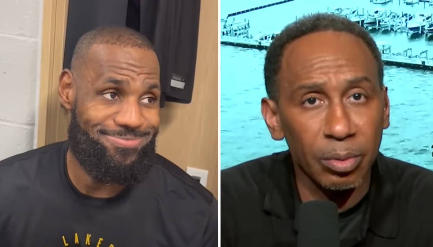 LeBron James et le polémiste Stephen A. Smith