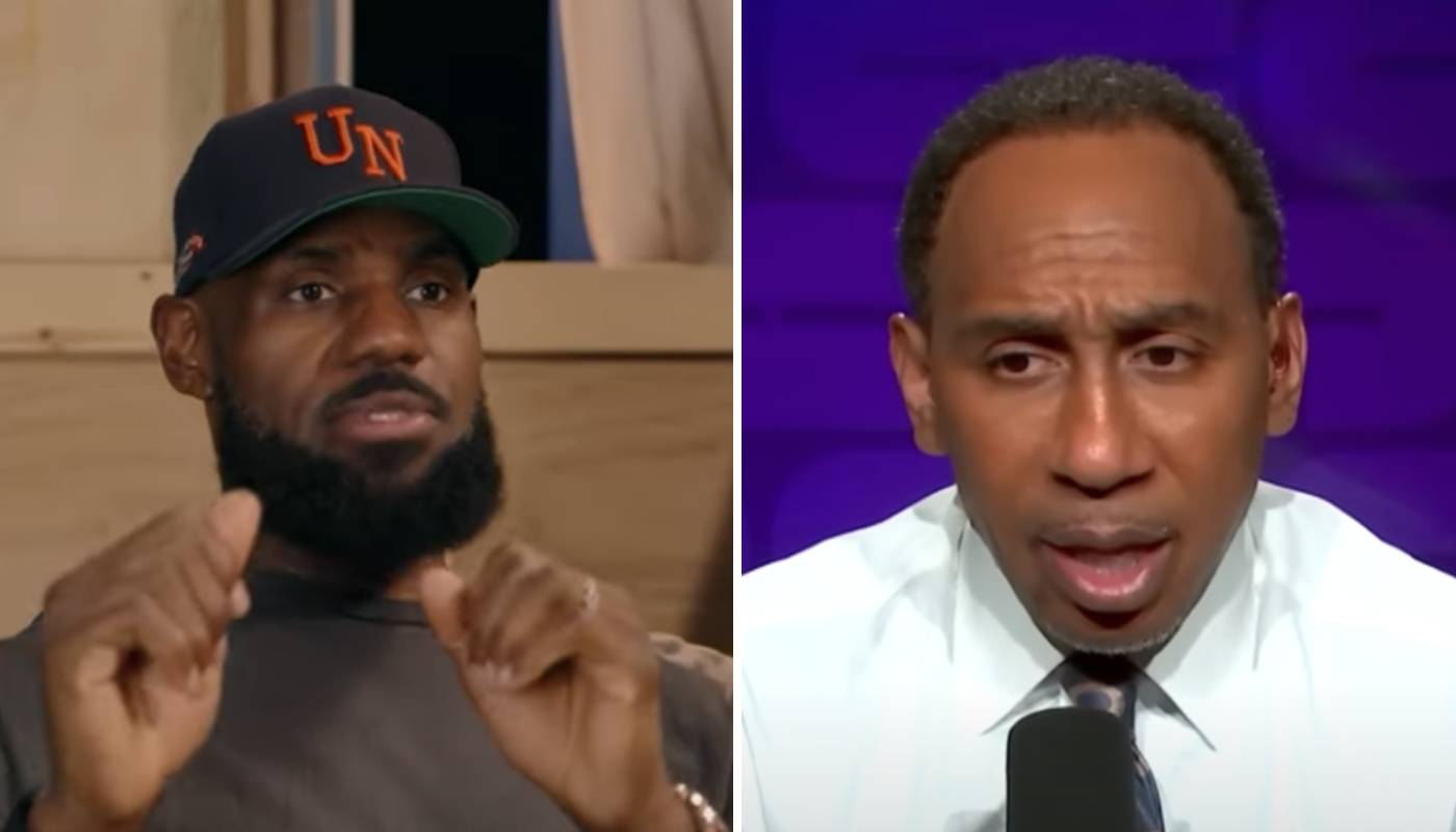LeBron James et le polémiste Stephen A. Smith