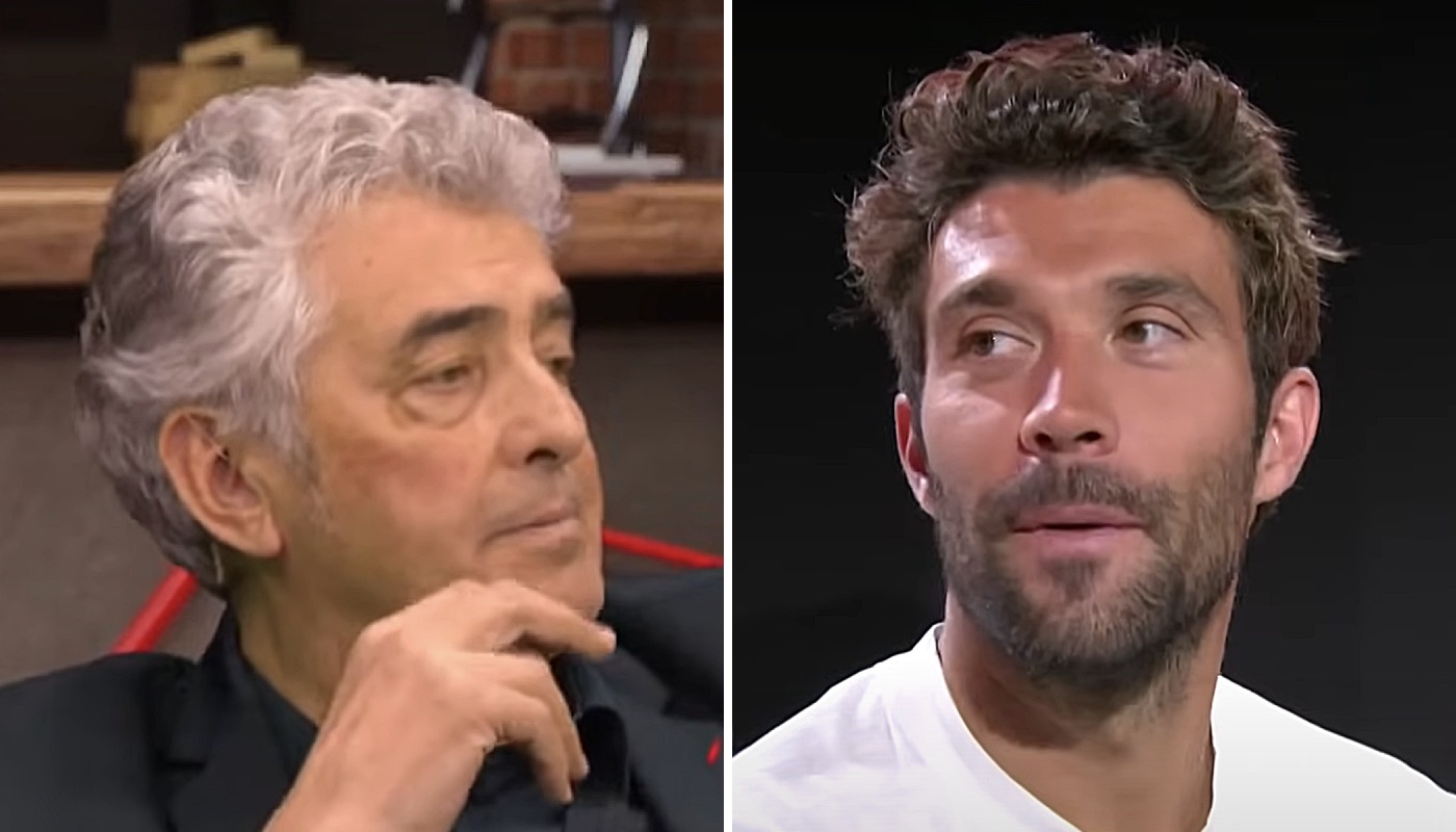 Les stars du cyclisme français, Marc Madiot (gauche) et Thibaut Pinot (droite)