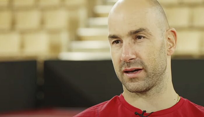 L'entraîneur de l'AS Monaco, Vassilis Spanoulis, passé par la NBA durant sa carrière de joueur