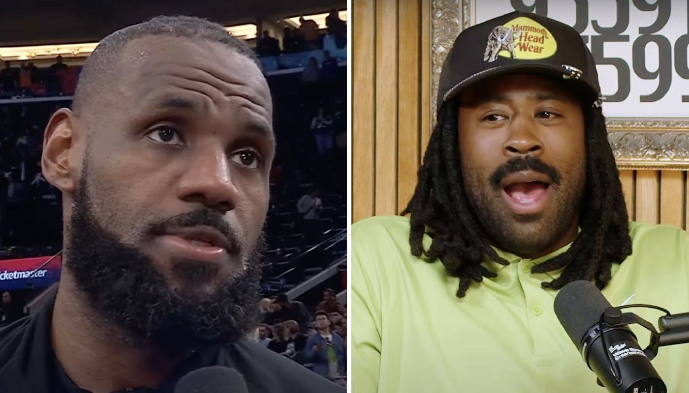 NBA LeBron James et DeAndre Jordan