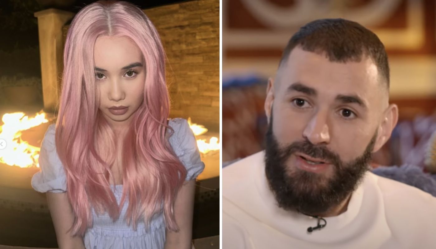 Lil Tay, jeune infleunceuse, et Karim Benzema