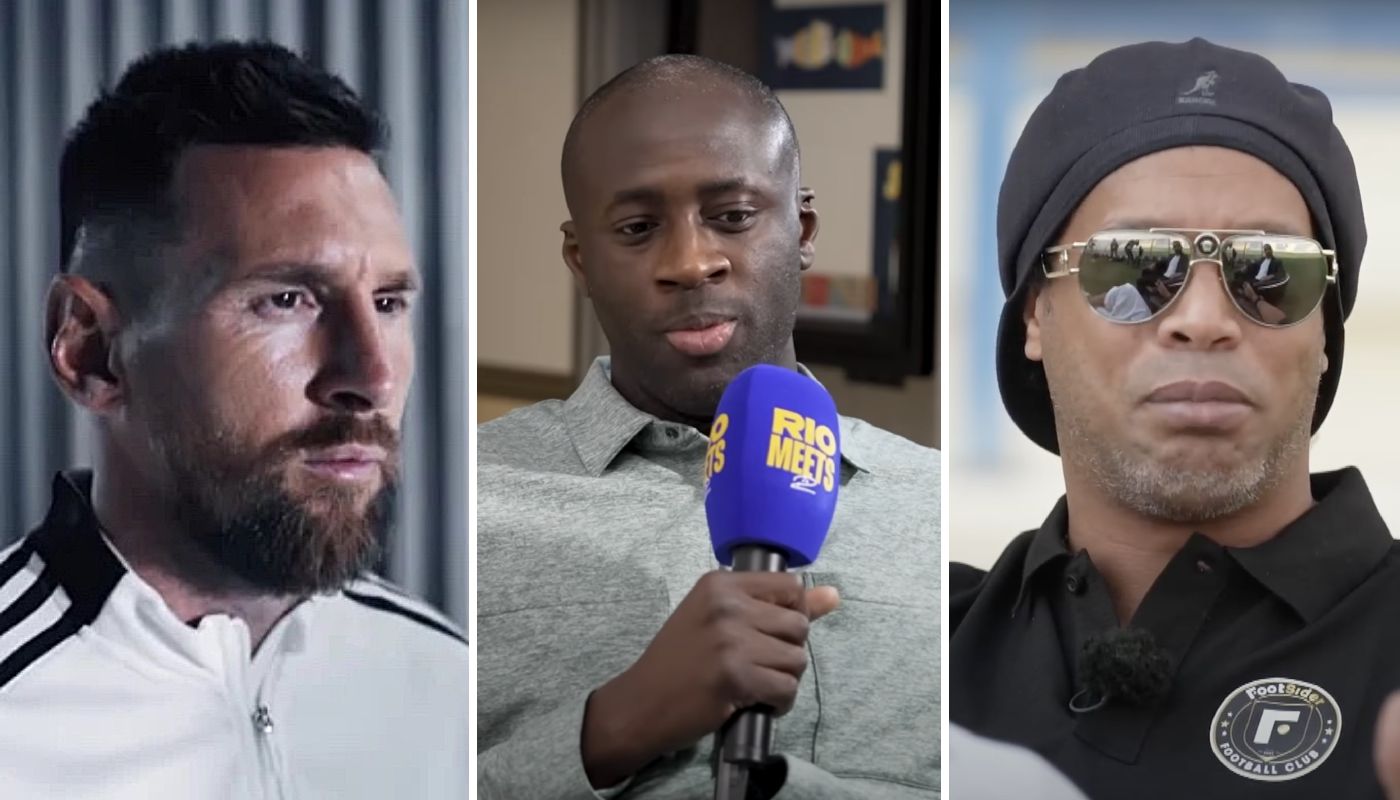 Yaya Touré a tranché entre Lionel Messi et Ronaldinho