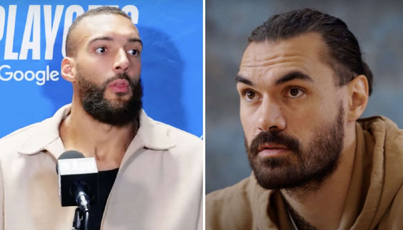 Rudy Gobert et Steven Adams
