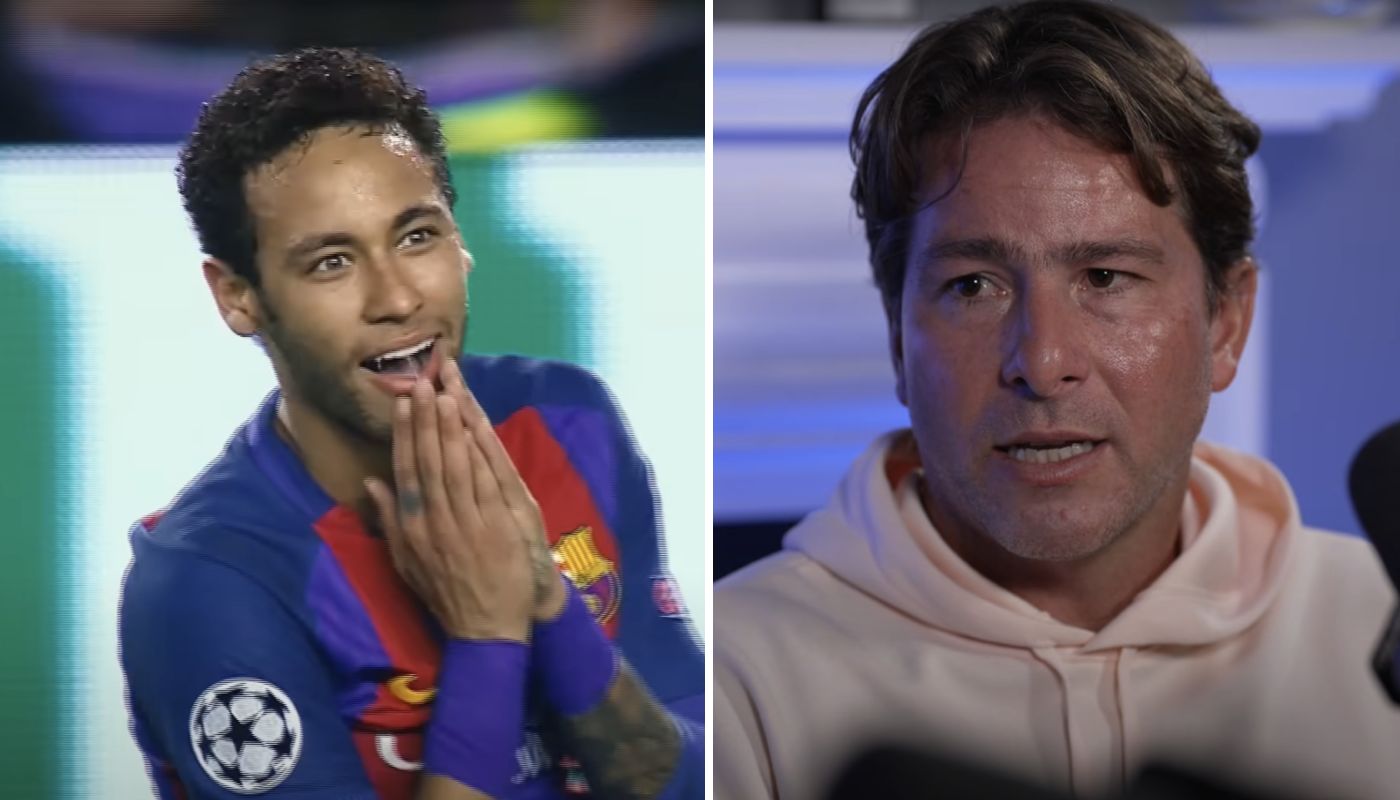 Maxwell et Neymar pendant la remontada