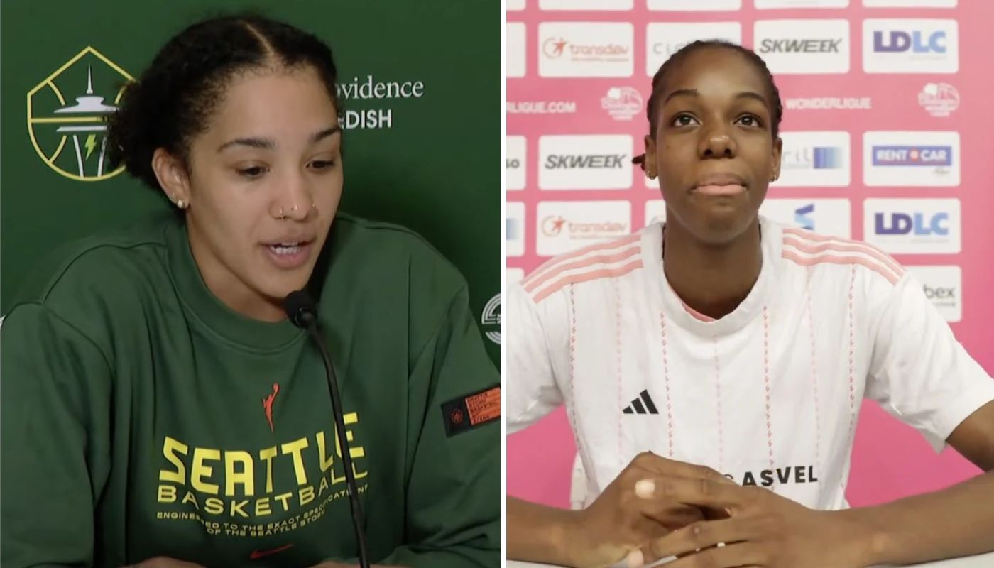 Gabby Williams et Dominique Malonga, coéquipières à Seattle