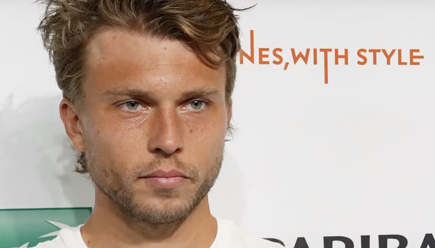 Le tennisman français Alexandre Müller