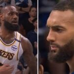 NBA – « Dirty » : LeBron James furieux contre Rudy Gobert après un geste très limite ! (vidéo)